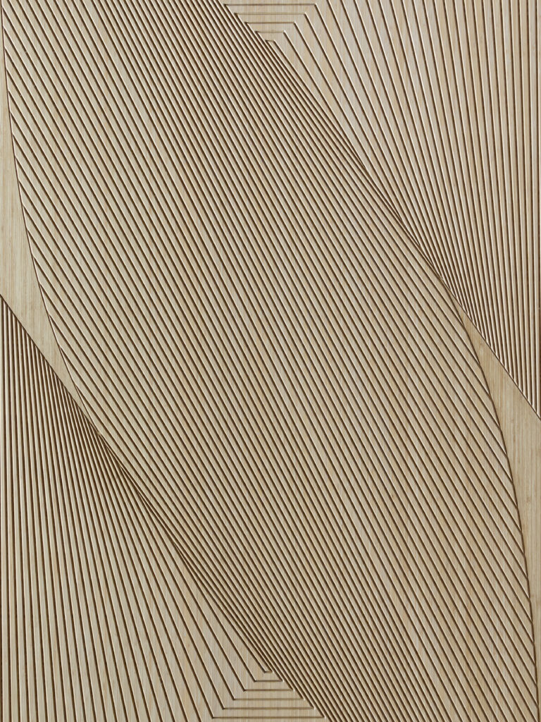 Plyboo Pleat and Weave Bamboo Panel Fog 31M