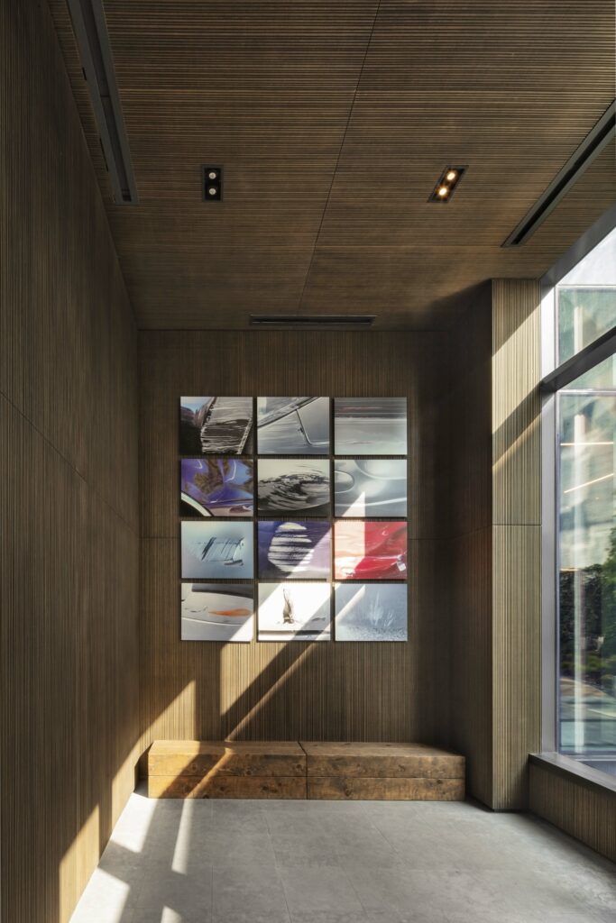 Plyboo Linear Line - Jackson Park Residential Lobby