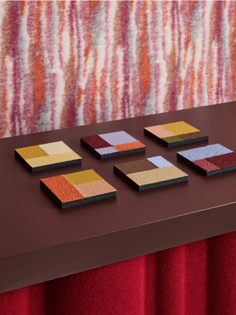 Slalom FusionFELT & New Color Palette shown at NeoCon 2026 in the Chicago Mart