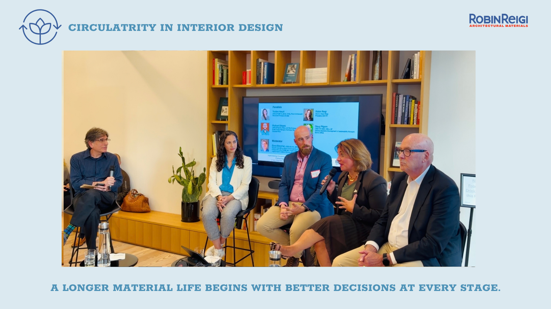 Circularity in Interior Design - Robin Speaking